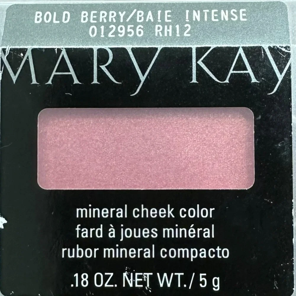Mary Kay Mineral Cheek Color‎ Bold Berry 012956 0.18oz New Blush Makeup Refill